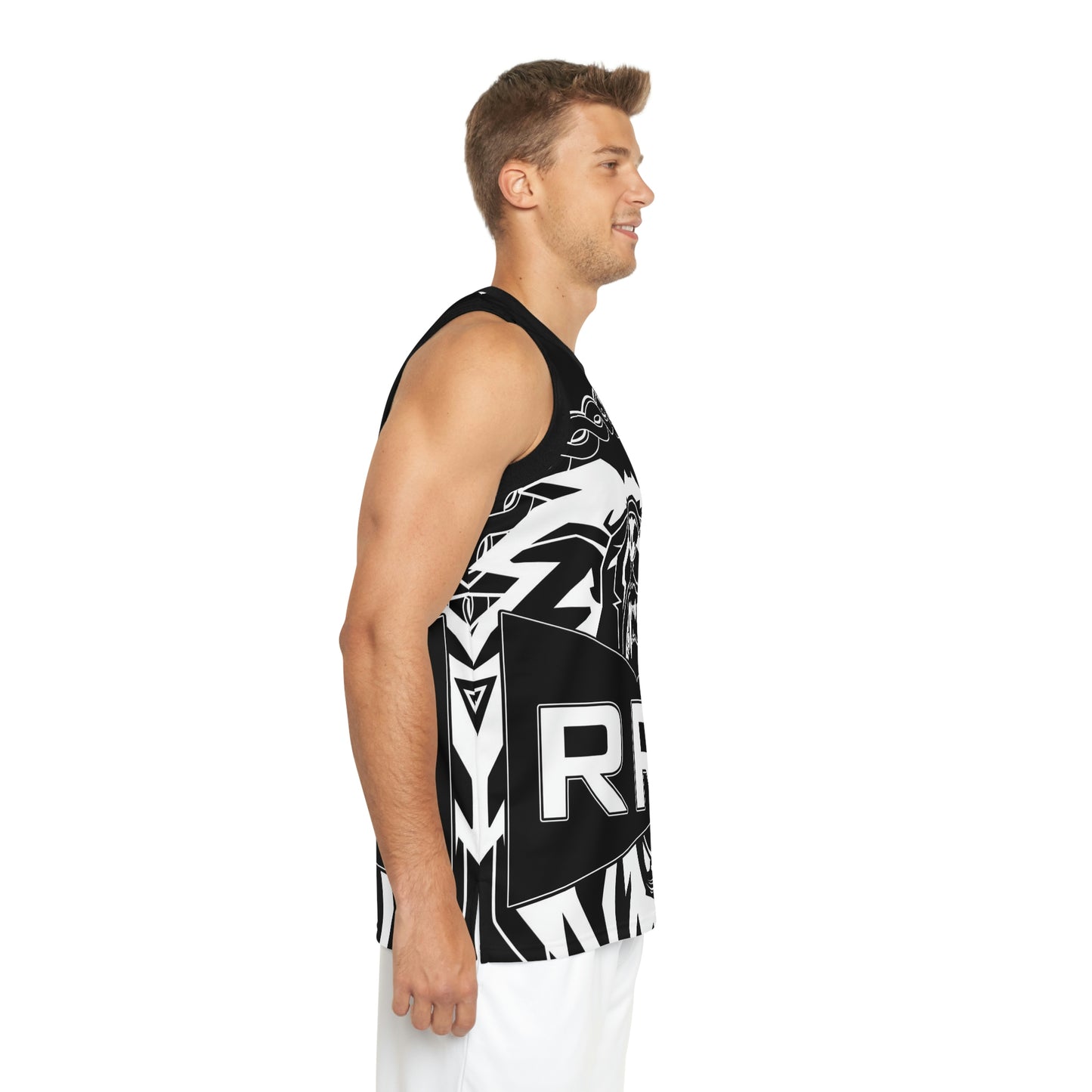 THE RRR MOB UNISEX BASKETBALL JERSEY