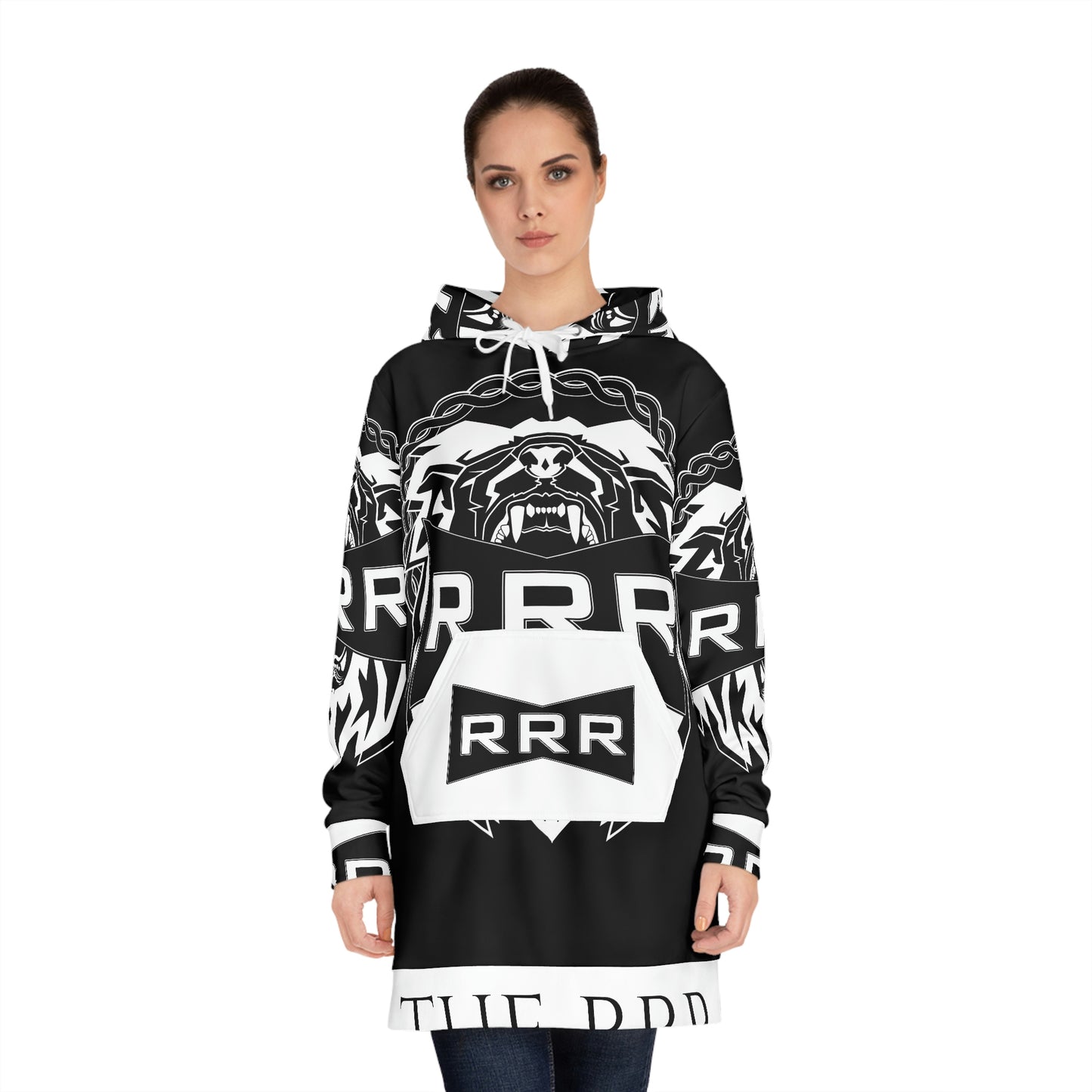 THE RRR MOB WOMEN’S HOODIE DRESS