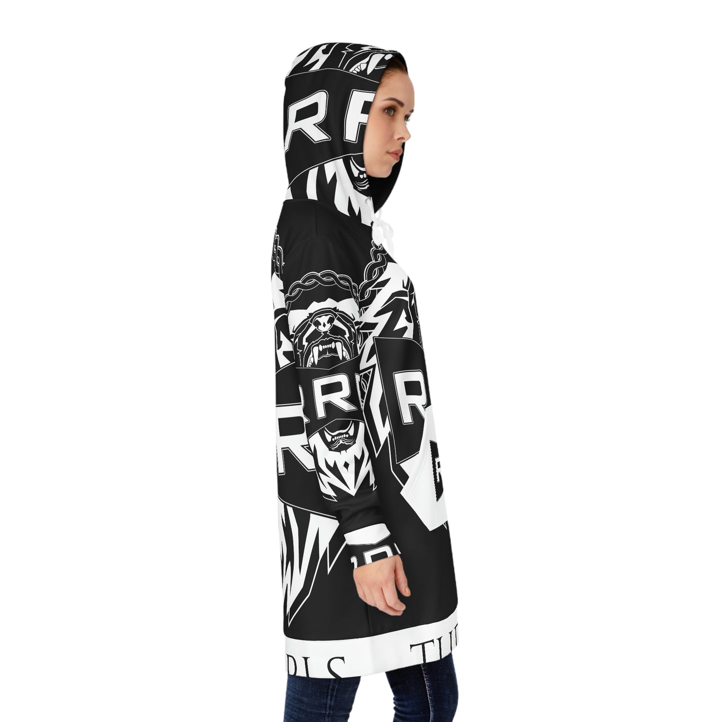 THE RRR MOB WOMEN’S HOODIE DRESS